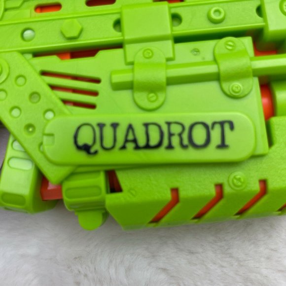 Nerf Zombie Strike Quadrot 4 Dart Blaster Tested & Works - Picture 9 of 9